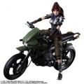 Final Fantasy VII - Jessie And Motorcycle Play Arts (Action Figure)