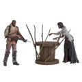 The Walking Dead - 7" Morgan With Impaled Walker And Spike Trap Set (Action Figure)