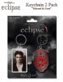 The Twilight Saga: Eclipse - Keychain 2-Pack Edward And Crest (Keychain)