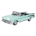 Timeless Legends - 1:18 Scale 1957 Chevy Bel Air Convertible Light Green (Model Car)
