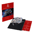 Star Trek: Deep Space Nine - U.S.S. Defiant NCC-74205 Diecast Ship And Book (Model Vehicle)