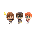 Harry Potter - Harry, Hermione, And Ron Christmas Version Collectible Set (Cosbi Collection)